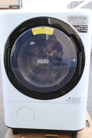 ’18年製　美品！日立 【左開き】12．0kgドラム式洗濯乾燥機 ビッグドラム BD-NX120BE5L